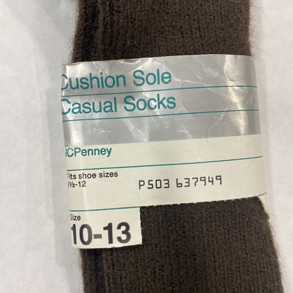 5 for $25 Vintage NOS j c Penney socks - Picture 2 of 3